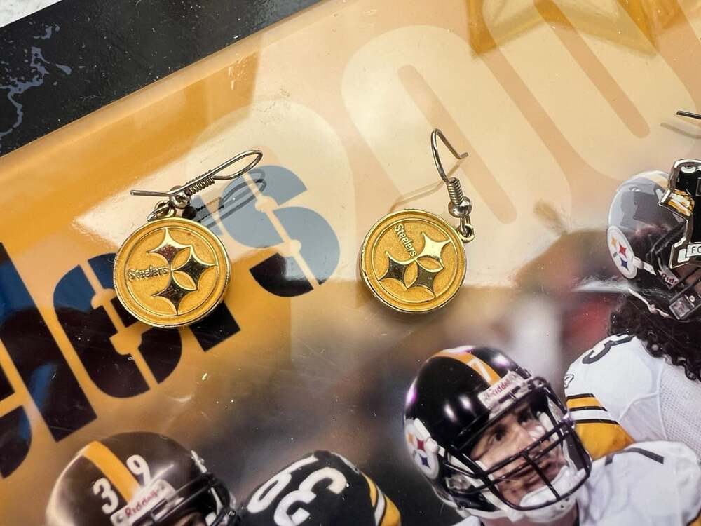 Pittsburgh Steelers NFL Official Dangle Earrings